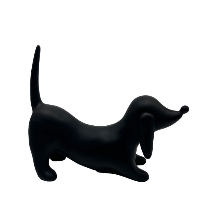 Μαύρος Διακοσμητικός Σκύλος Dachshund