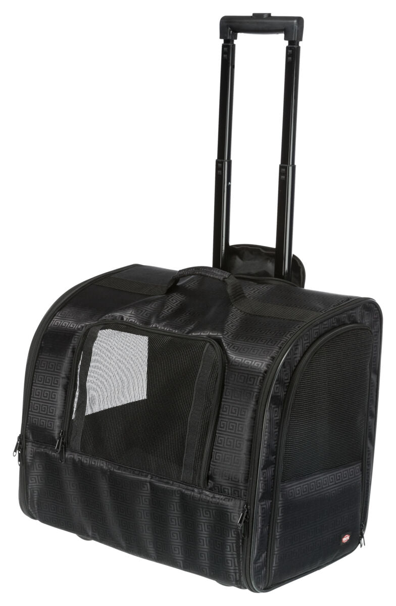 TROLLEY ΜΕΤΑΦΟΡΑΣ ELEGANCE 45X41X31 ΜΑΥΡΟ TRIXIE