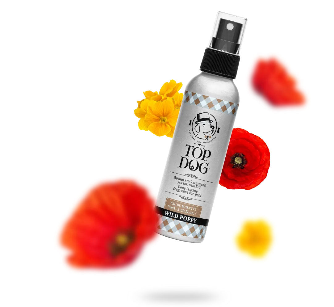 Αρωματική Λοσιόν Κατοικίδιων Wild Poppy 75ml - Top Dog