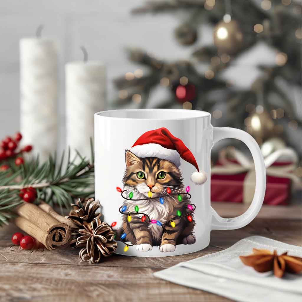 Xmas Κούπα “Jolly Cat Spirit”