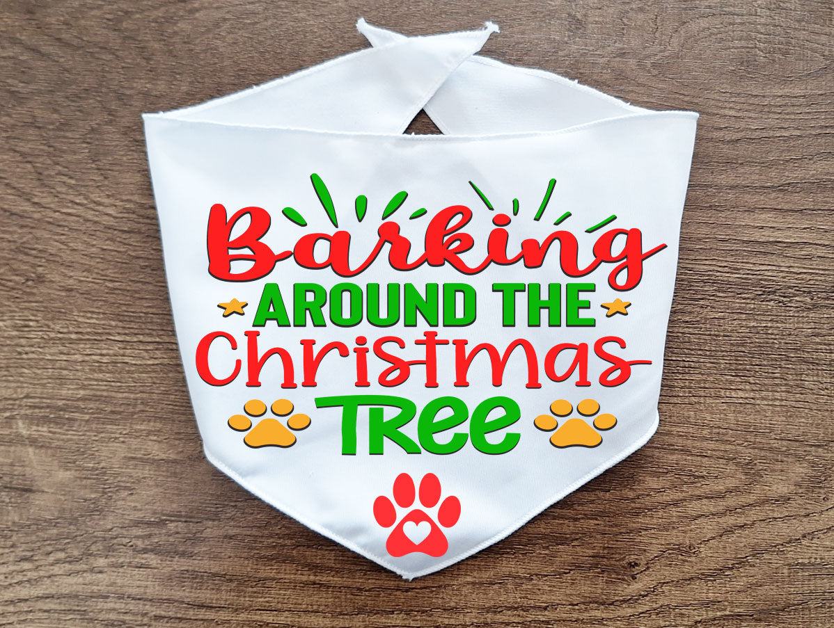 Xmas ΜΠΑΝΤΑΝΑ "Barking Around the Christmas Tree"