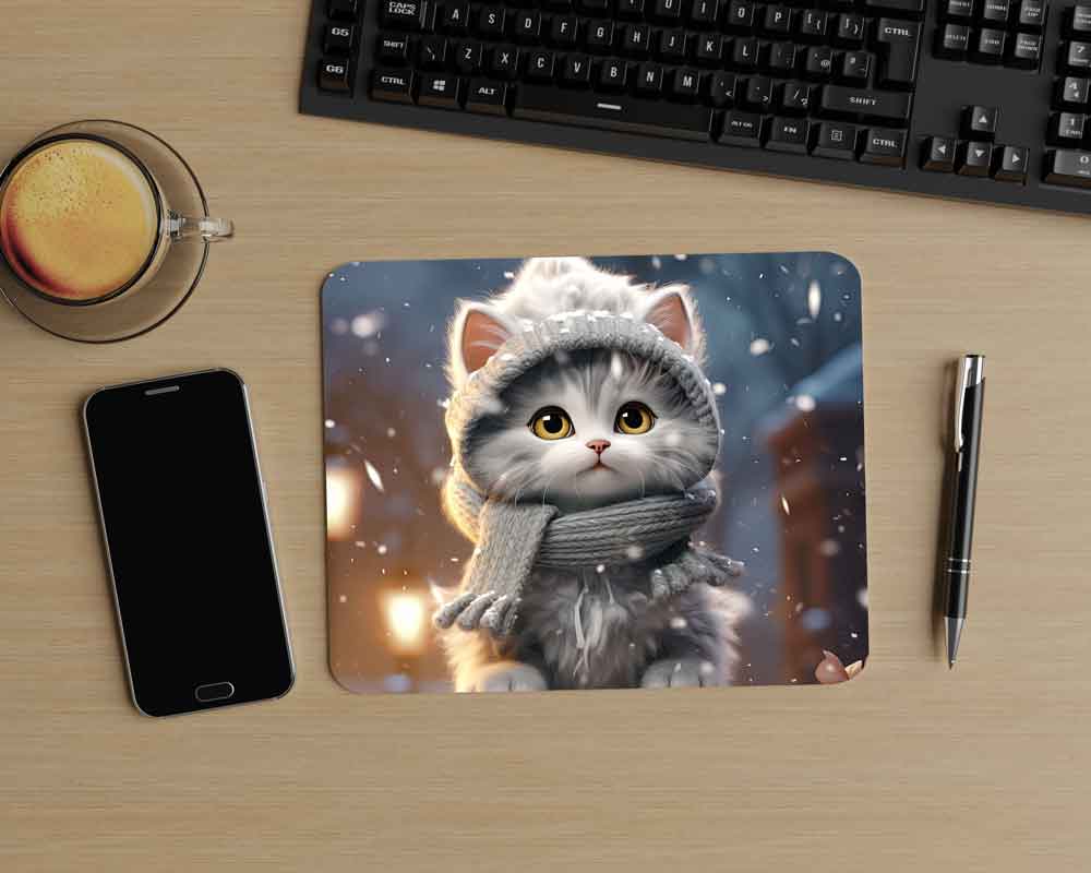 MOUSEPAD CHARMING KITTY
