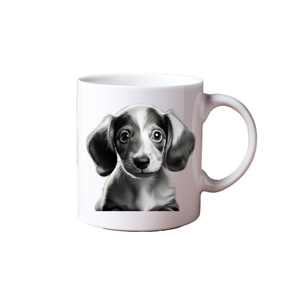 ΚΟΥΠΑ "Dachshund Dreams – Elegant Contrast"