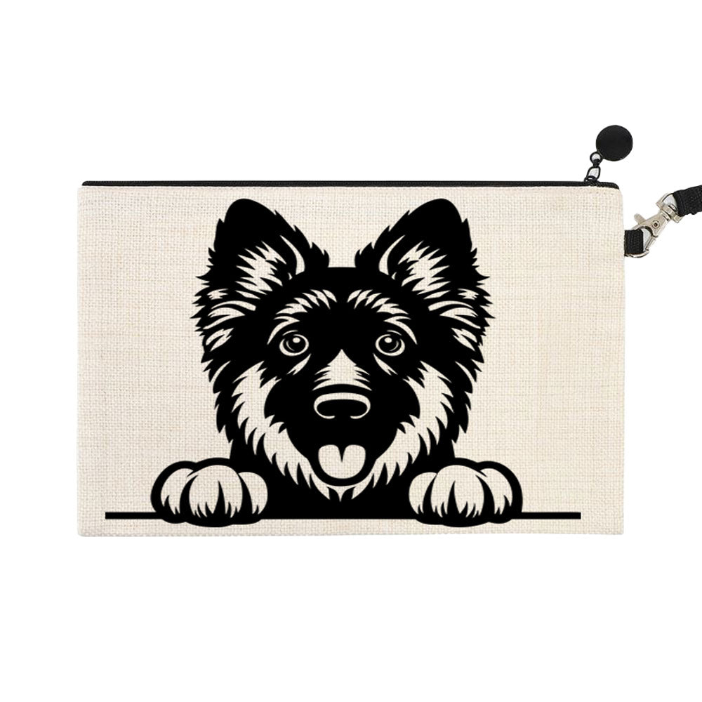 ΤΣΑΝΤΑΚΙ ΛΙΝΟ ΜΕ ΛΟΥΡΑΚΙ 15Χ24cm German Shepherd