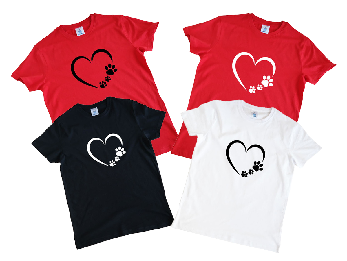 T-SHIRT ΚΑΡΔΙΑ & ΠΑΤΟΥΣΕΣ