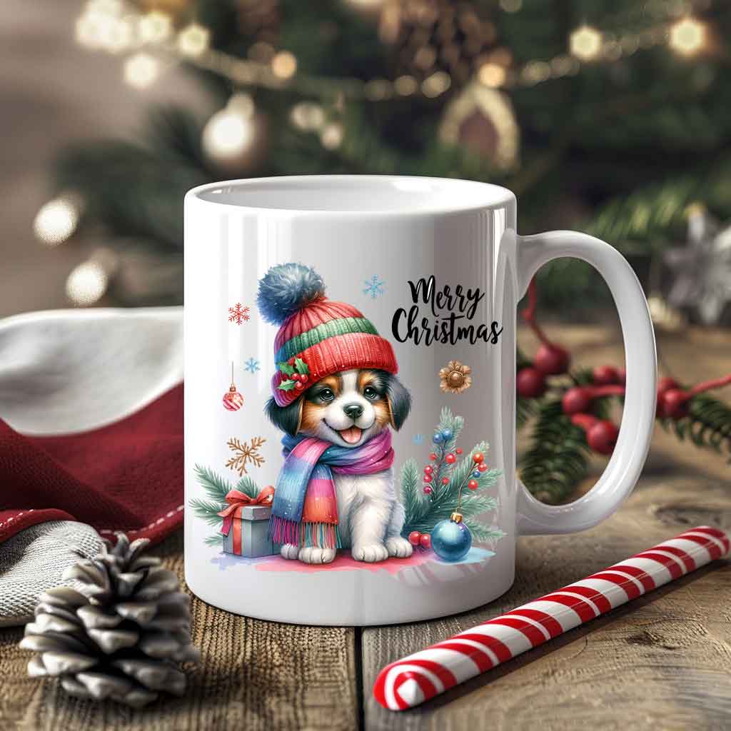 Xmas Κούπα “Holly Jolly Pup”