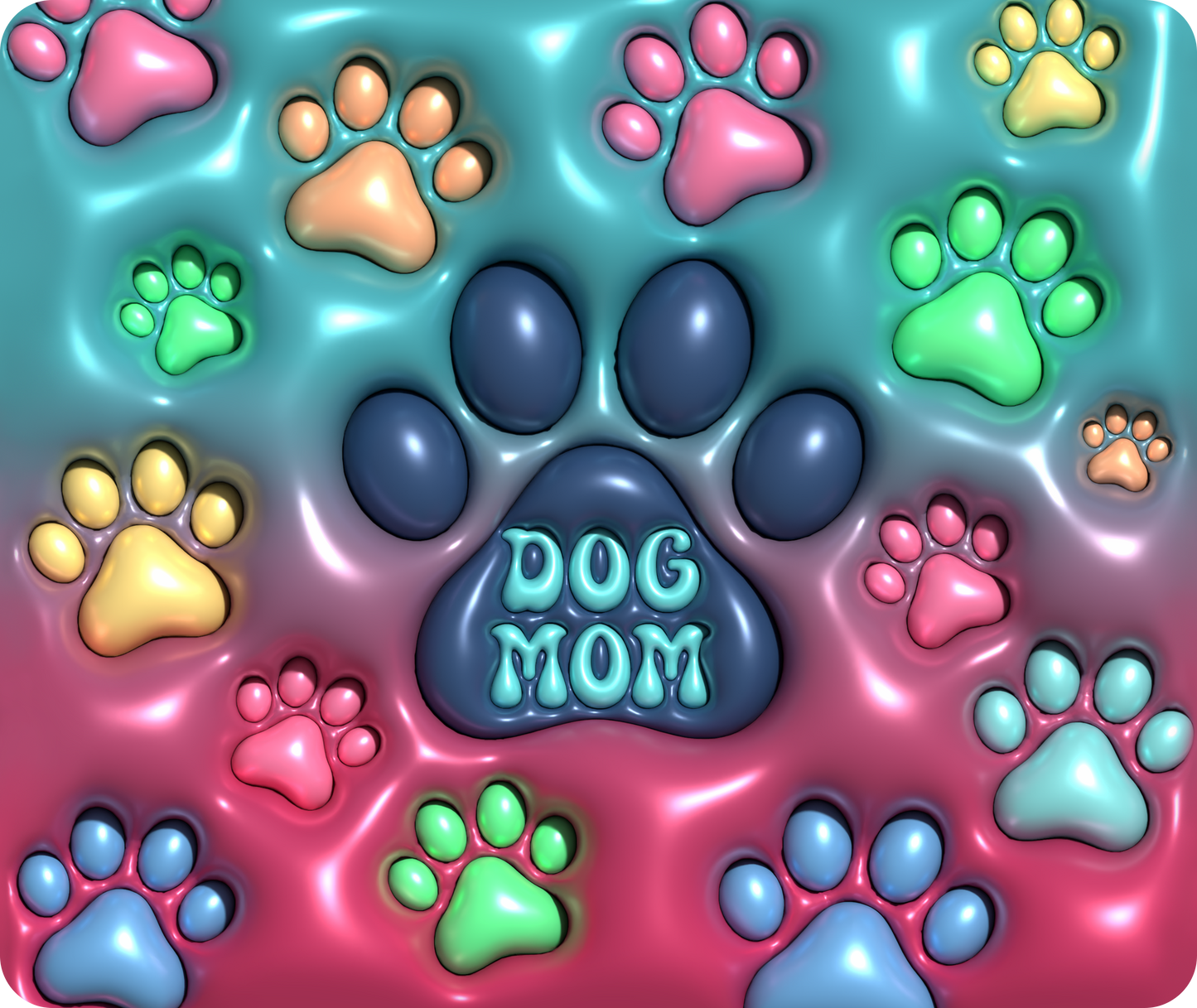 MOUSEPAD Inflated Dog Mom