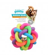 PW Παιχνίδι Σκύλου Rainbow World Ball