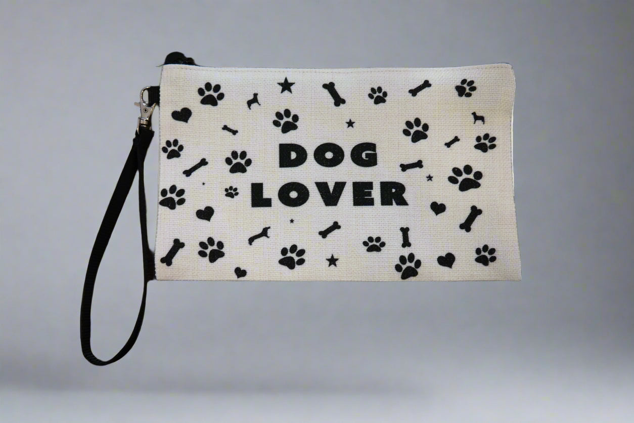 ΤΣΑΝΤΑΚΙ ΛΙΝΟ ΜΕ ΛΟΥΡΑΚΙ 15Χ24cm DOG LOVER
