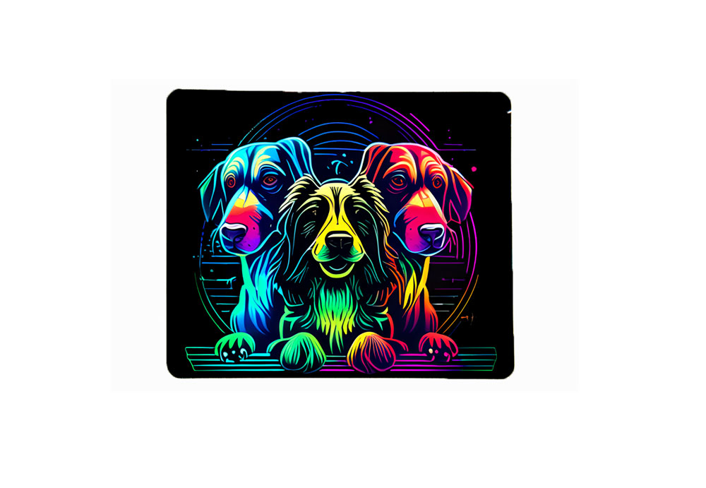 MOUSEPAD VECTOR DOGS