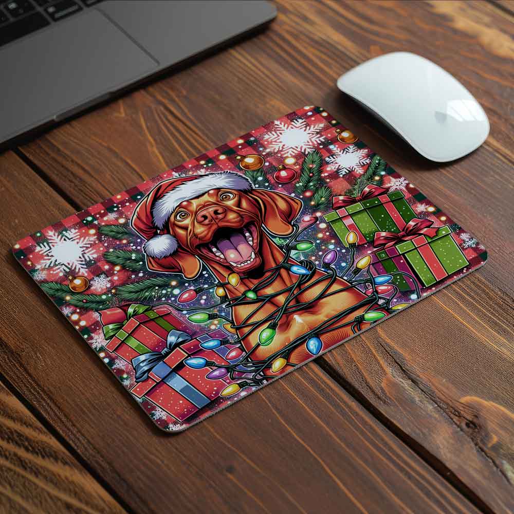 MOUSEPAD XMAS Vizsla