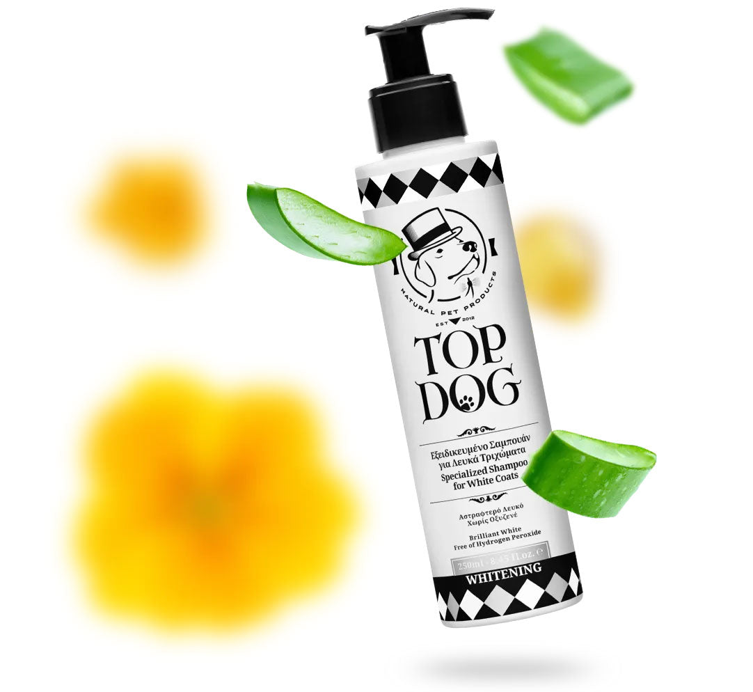 Σαμπουάν Κατοικίδιων Whitening 250ml - Top Dog
