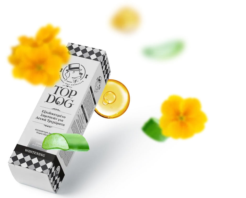 Σαμπουάν Κατοικίδιων Whitening 250ml - Top Dog