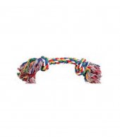 PW Παιχνίδι Σκύλου Rope Bone 2 Knots Multicolor