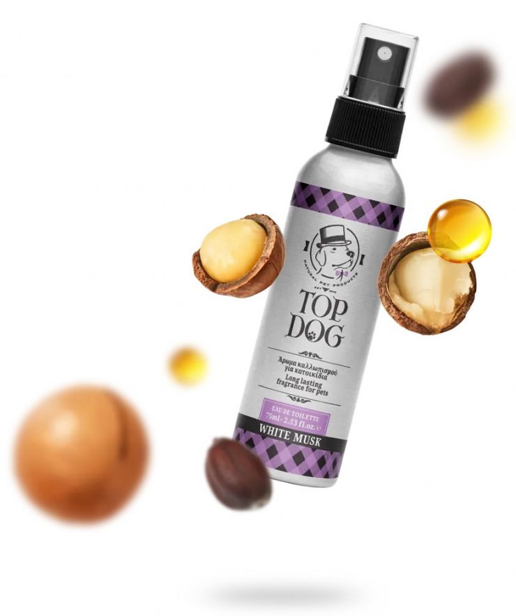 Αρωματική Λοσιόν Κατοικίδιων White Musk 75ml - Top Dog