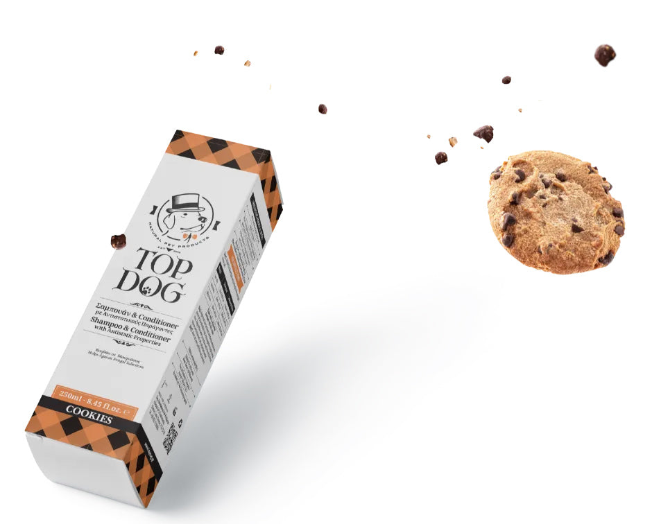 Σαμπουάν Κατοικιδίων Cookies 250ml - Top Dog