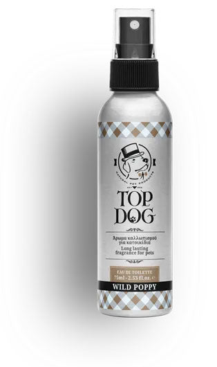 Αρωματική Λοσιόν Κατοικίδιων Wild Poppy 75ml - Top Dog