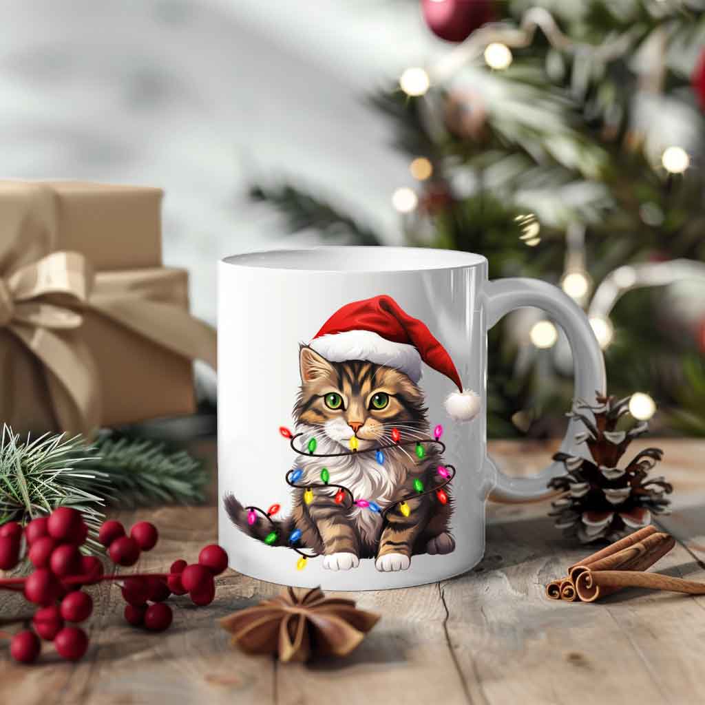 Xmas Κούπα “Jolly Cat Spirit”