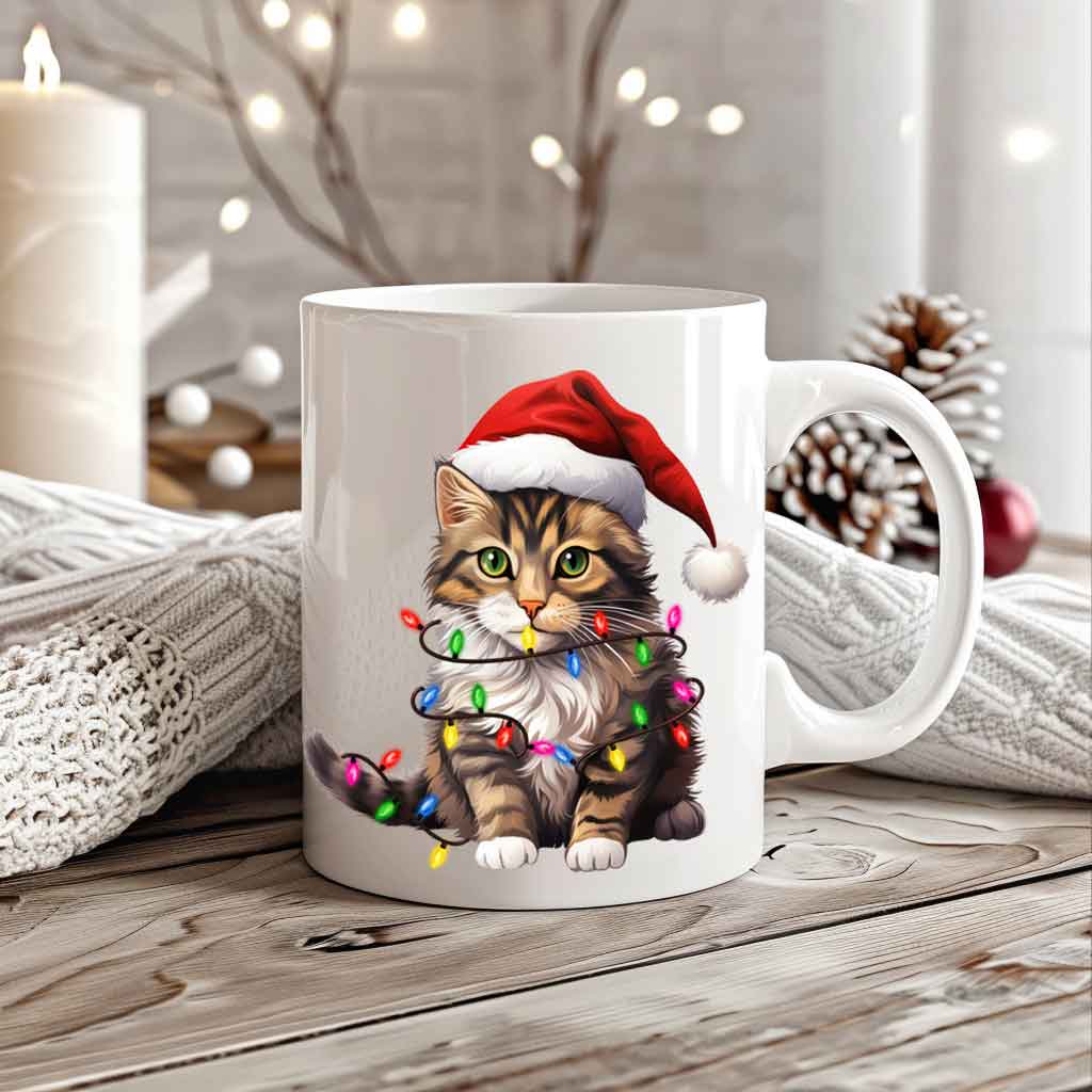 Xmas Κούπα “Jolly Cat Spirit”