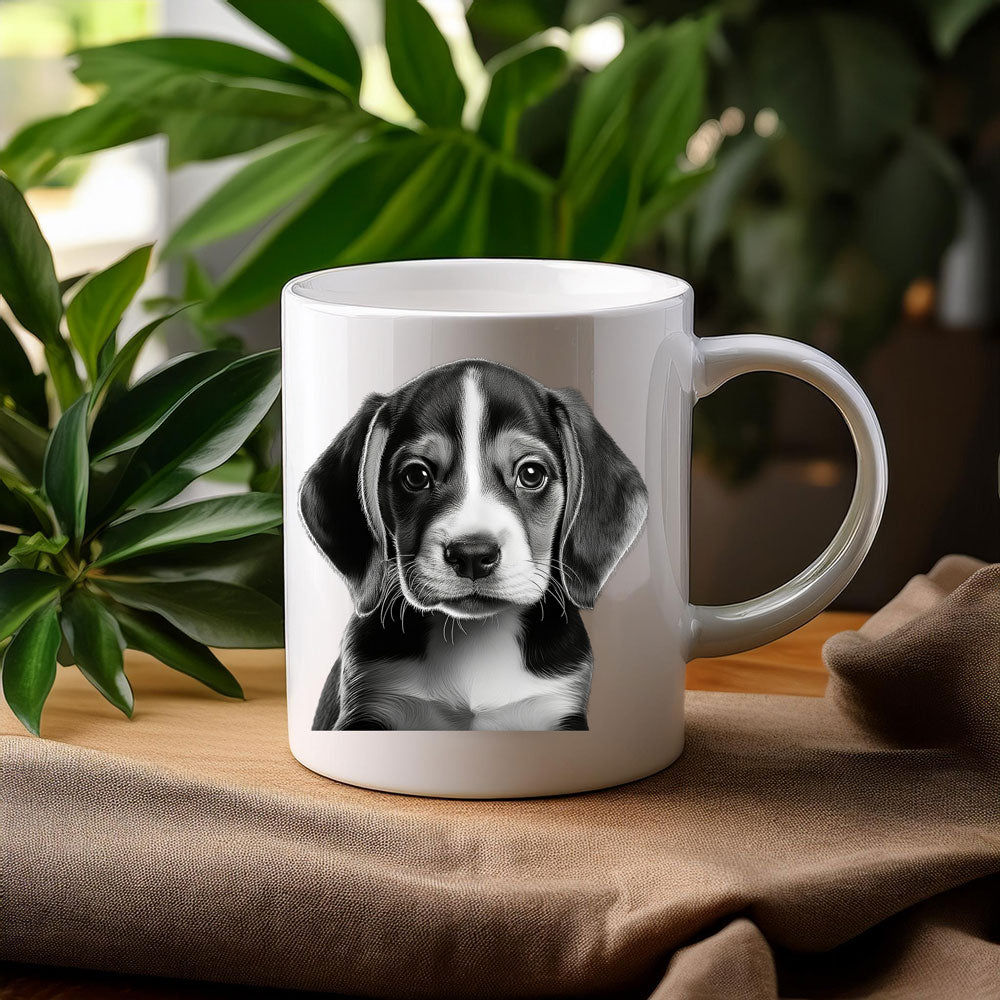 ΚΟΥΠΑ “Black & White Beagle Love"