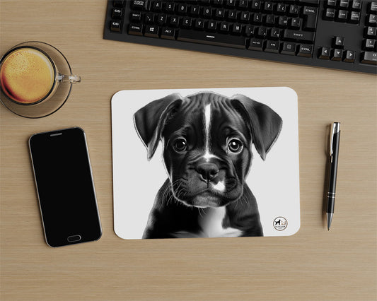 MOUSEPAD “Black Paw Boxer Charm"
