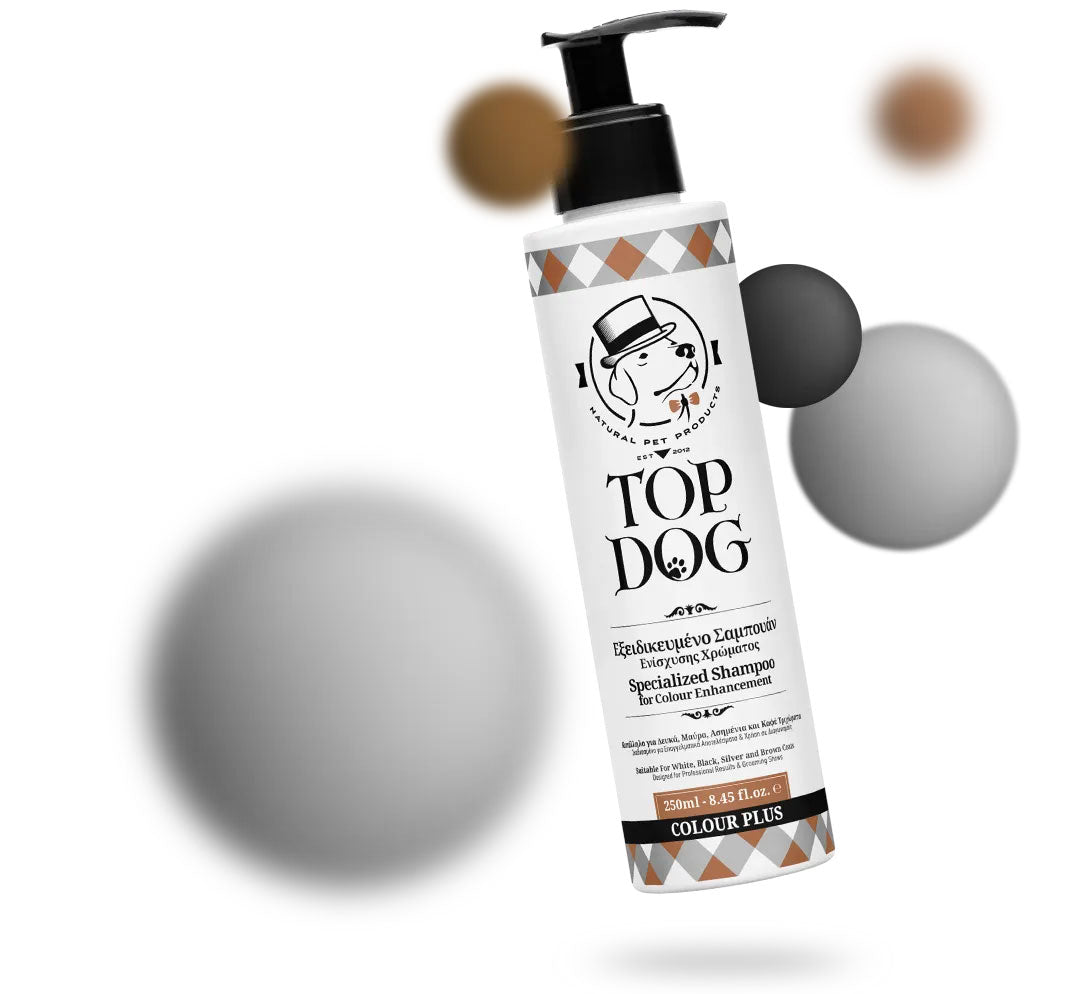 Σαμπουάν Κατοικιδίων Colour Plus 250ml - Top Dog