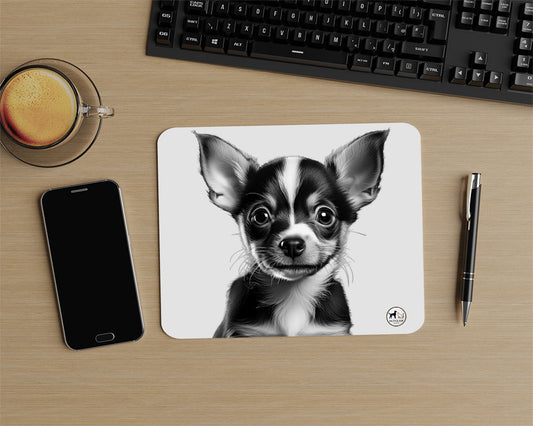MOUSEPAD "Chihuahua Attitude – Black Mood"