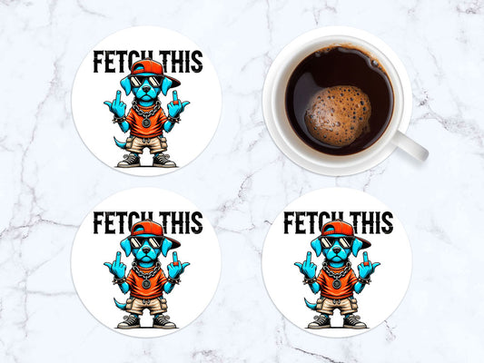 Σουβέρ Fetch this - Σετ 4τμχ