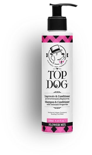 Σαμπουάν Κατοικίδιων Flower Mix 250ml - Top Dog