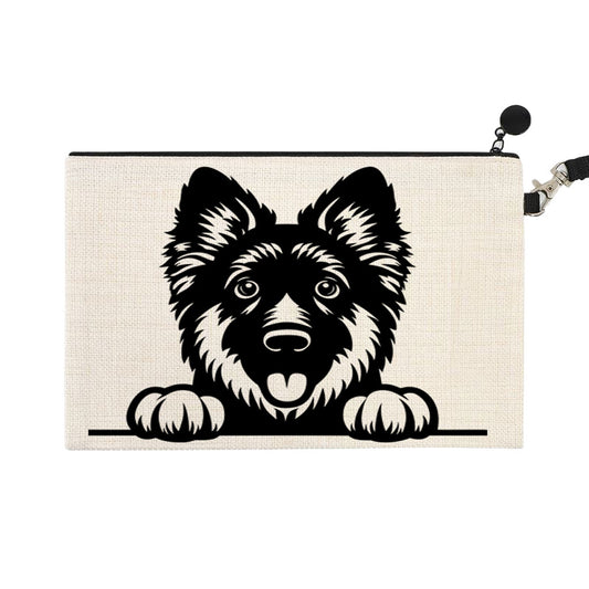 ΤΣΑΝΤΑΚΙ ΛΙΝΟ ΜΕ ΛΟΥΡΑΚΙ 15Χ24cm German Shepherd