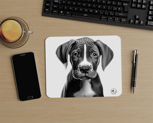 MOUSEPAD "Great Dane B&W Style"