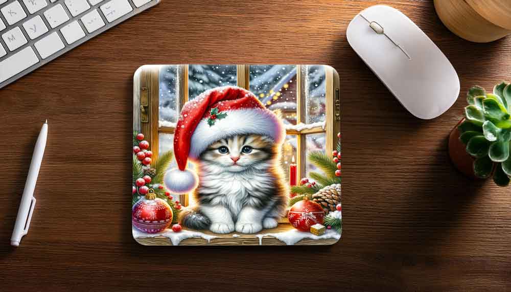 MOUSEPAD CHARMING XMAS-KITTY_2