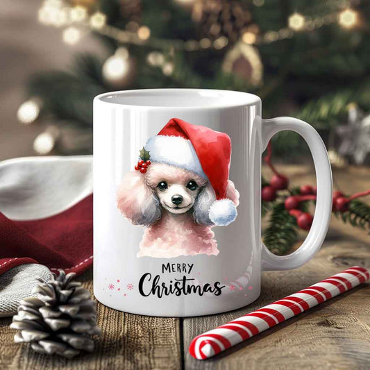 Xmas Κούπα “Santa Poodle – Merry Christmas”