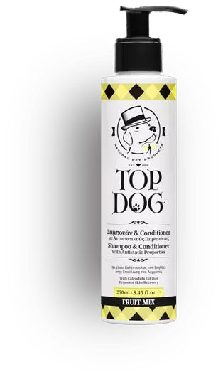 Σαμπουάν Κατοικιδίων Fruit Mix 250ml- Top Dog