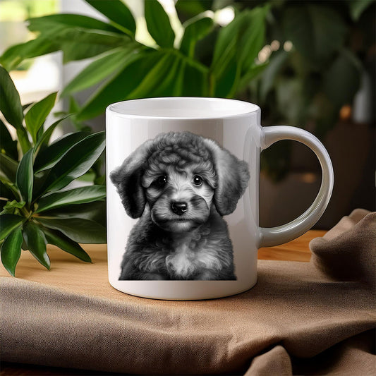 ΚΟΥΠΑ “Poodle Perfection in B&W"