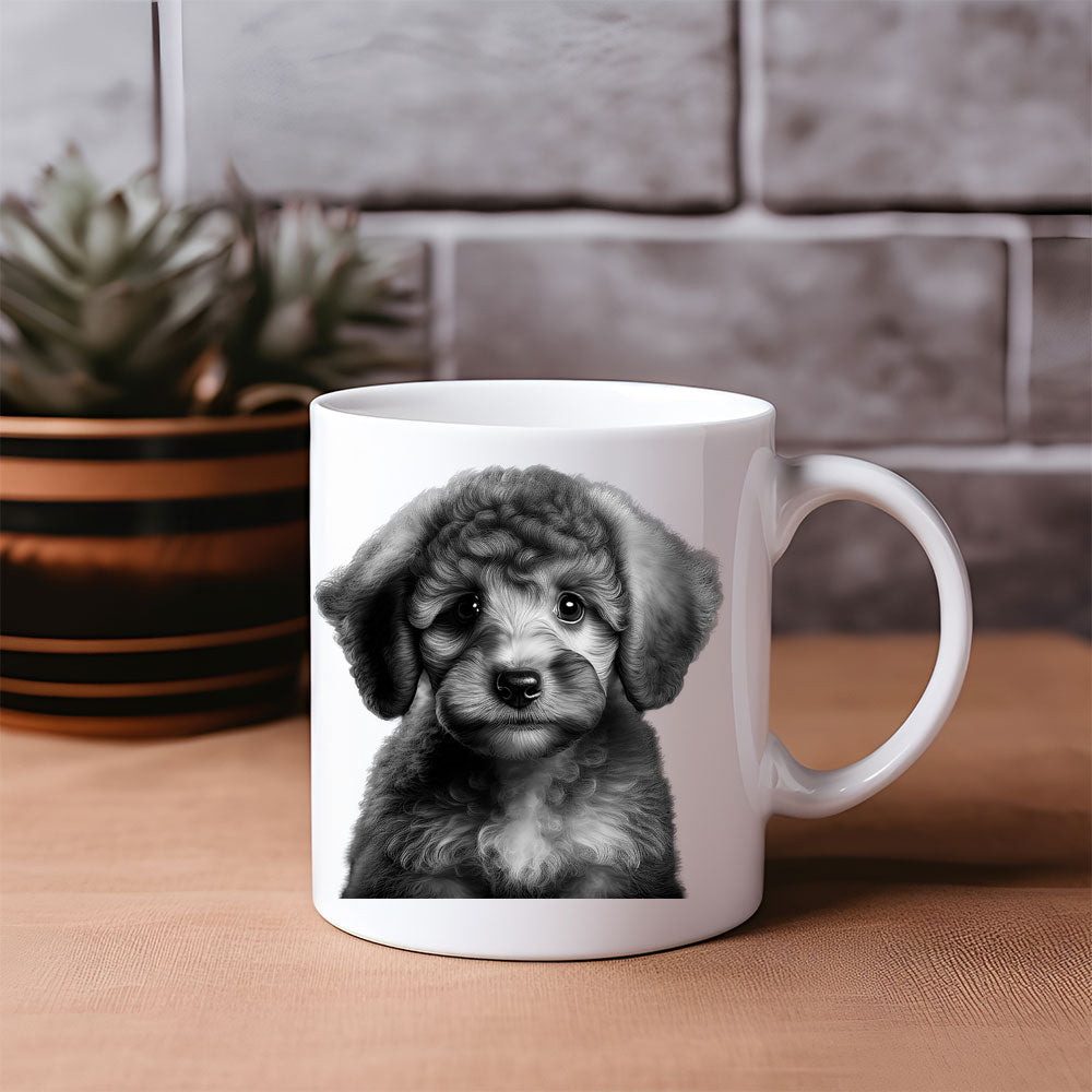 ΚΟΥΠΑ “Poodle Perfection in B&W"