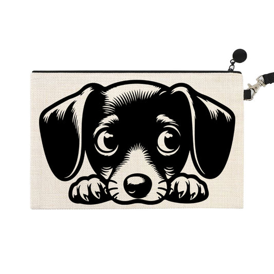 ΤΣΑΝΤΑΚΙ ΛΙΝΟ ΜΕ ΛΟΥΡΑΚΙ 15Χ24cm Puppy Cute