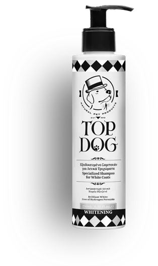 Σαμπουάν Κατοικίδιων Whitening 250ml - Top Dog