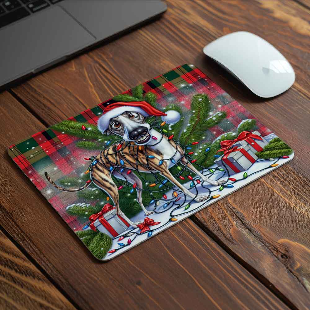 MOUSEPAD XMAS Whippet