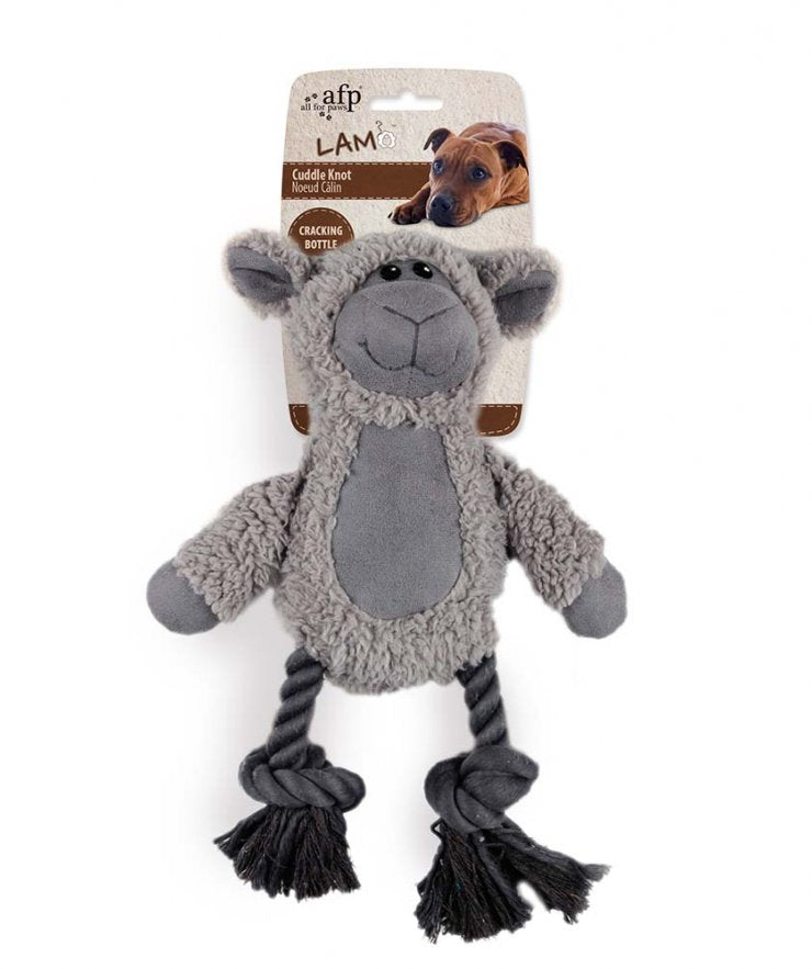 AFP Παιχνίδι Σκύλου Lambswool Cuddle Knotted Rope