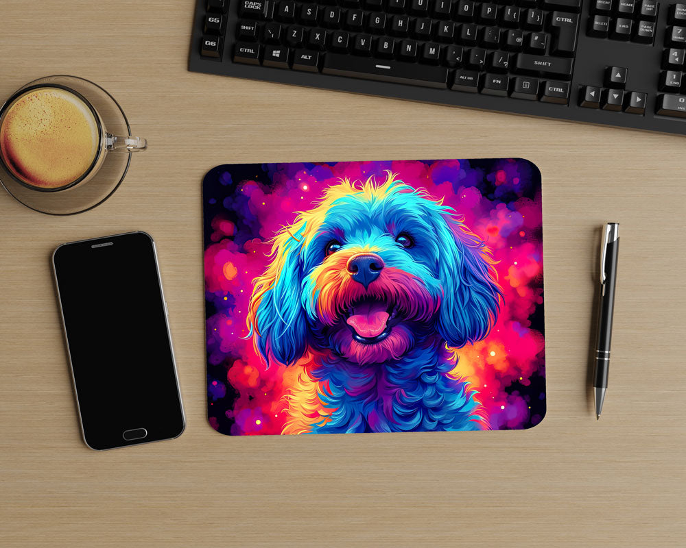 MOUSEPAD "Neon Pup Energy"