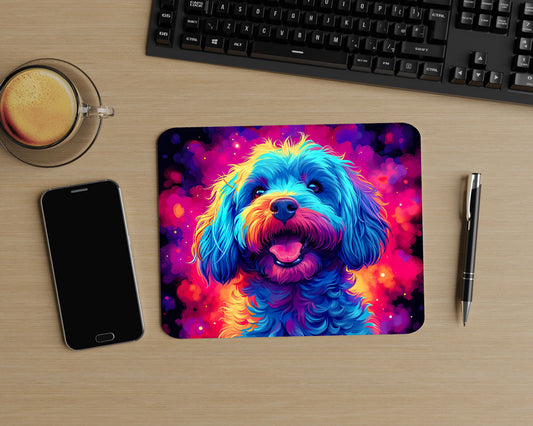 MOUSEPAD "Neon Pup Energy"