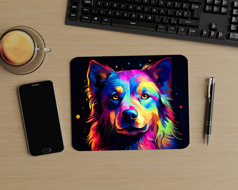 MOUSEPAD "Vibrant Woof"